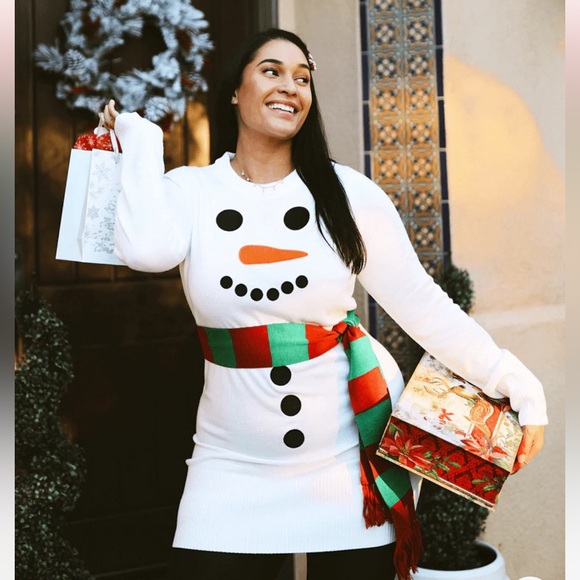 NWT! Tipsy Elves Snowman ⛄️ Sweater - Picture 2 of 8